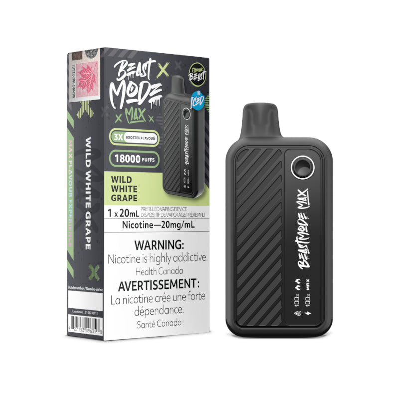 Wild White Grape Flavour Beast Mode Max Disposable Near Me