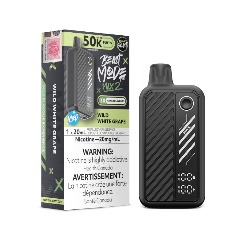 Wild White Grape Flavour Beast Beast Mode Max 2 vape Near Me