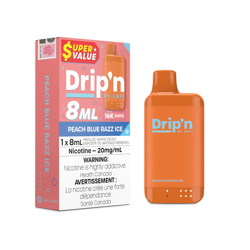Peach Blue Razz Ice Drip&