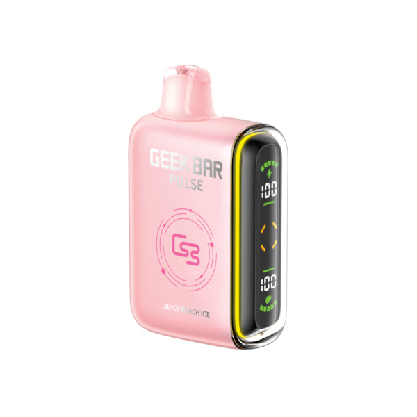 Geek Bar Pulse - Juicy Peach Ice | Theravape Canada TheraVape Inc. Geek Bar Pulse - Juicy Peach Ice | Theravape Canada TheraVape Inc.