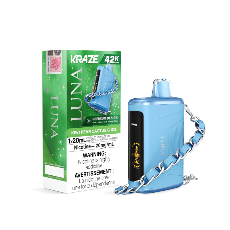 Kiwi Pear Cactus G Ice Kraze Luna Disposable Canada
