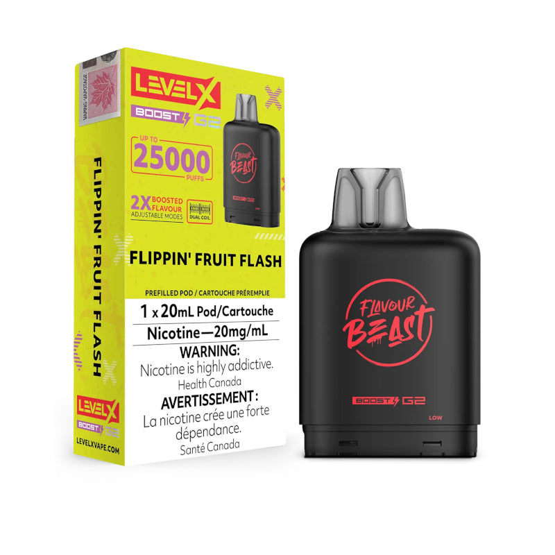 Flippin Fruit Flash Flavour Beast Level X BOOST G2 Pod Near Me