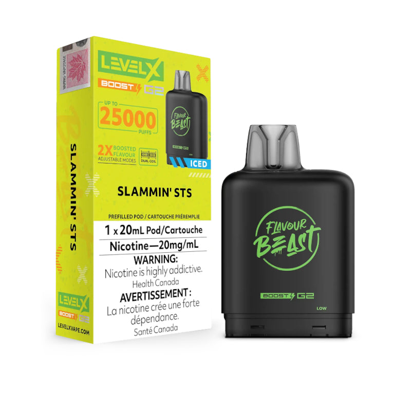 Slammin STS Flavour Beast Level X BOOST G2 Pod Near Me