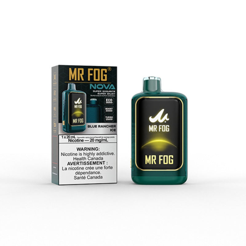 Mr. Fog Nova 36K Disposable Vape - Blue Razz Steezy Blue Rancher Ice | Theravape Vape Shop Canada TheraVape Inc. Mr. Fog Nova 36K Disposable Vape - Blue Razz Steezy Blue Rancher Ice | Theravape Vape Shop Canada TheraVape Inc.