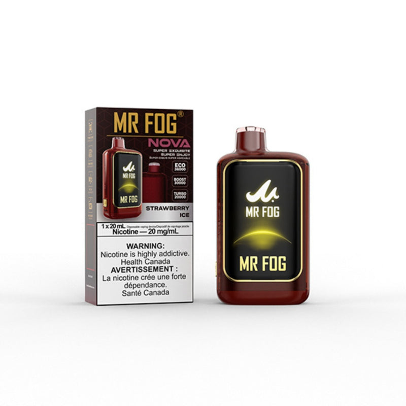 Mr. Fog Nova 36K Disposable Vape - Strawberry Ice | Theravape Vape Shop Canada TheraVape Inc. Mr. Fog Nova 36K Disposable Vape - Strawberry Ice | Theravape Vape Shop Canada TheraVape Inc.