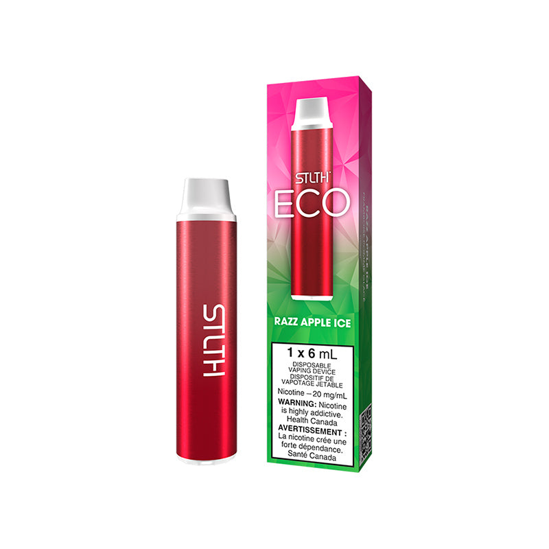 Razz Apple Ice Stlth ECO Vape Canada