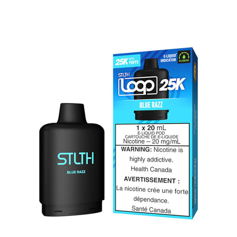 Blue Razz Stlth Loop 25K Pod Canada