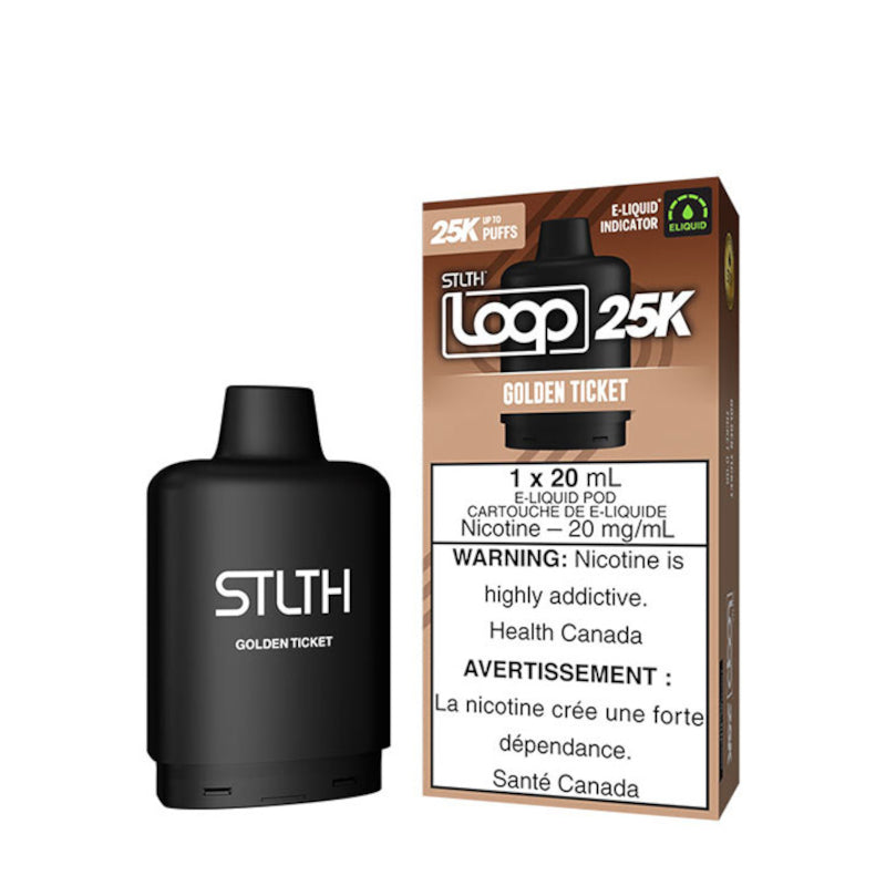 Golden Ticket Stlth Loop 25K Pod Pack Canada