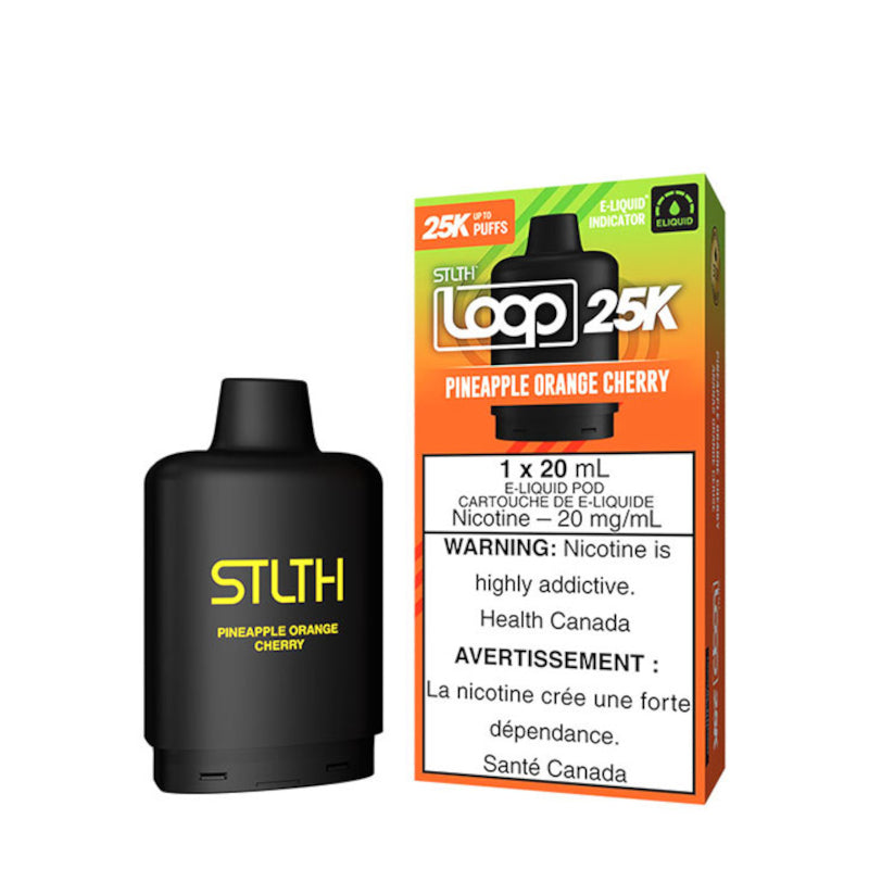 Pineapple Orange Cherry Stlth Loop 25K Pod Pack Near Me