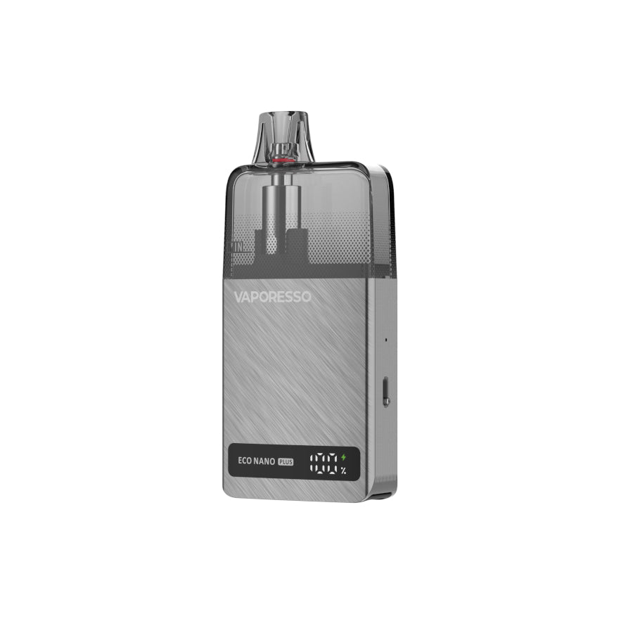 Silver Vaporesso Eco Nano Plus pod Canada