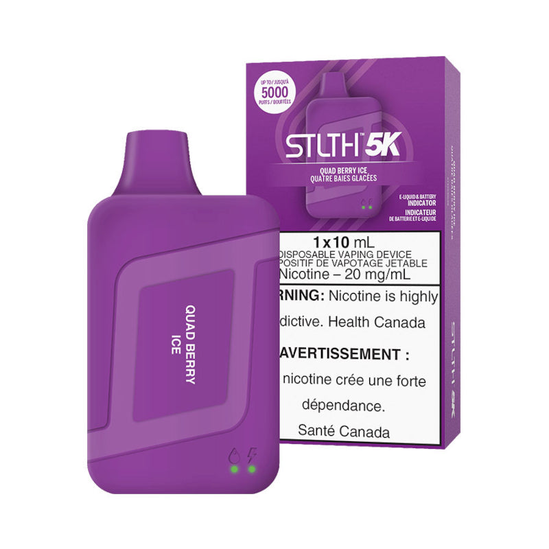 Quad Berry Ice Stlth 5K disposable box Canada