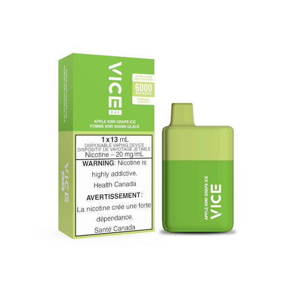 APPLE KIWI GRAPE ICE Vice Box Disposable Vape near me