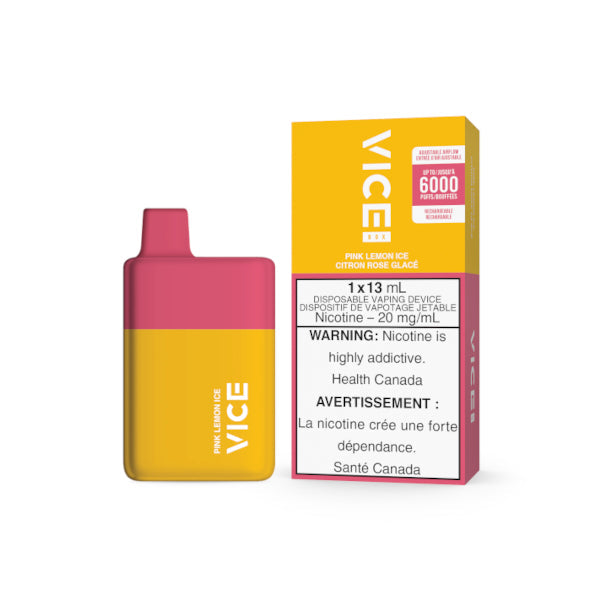 Pink Lemon Ice Vice Box Disposable Canada