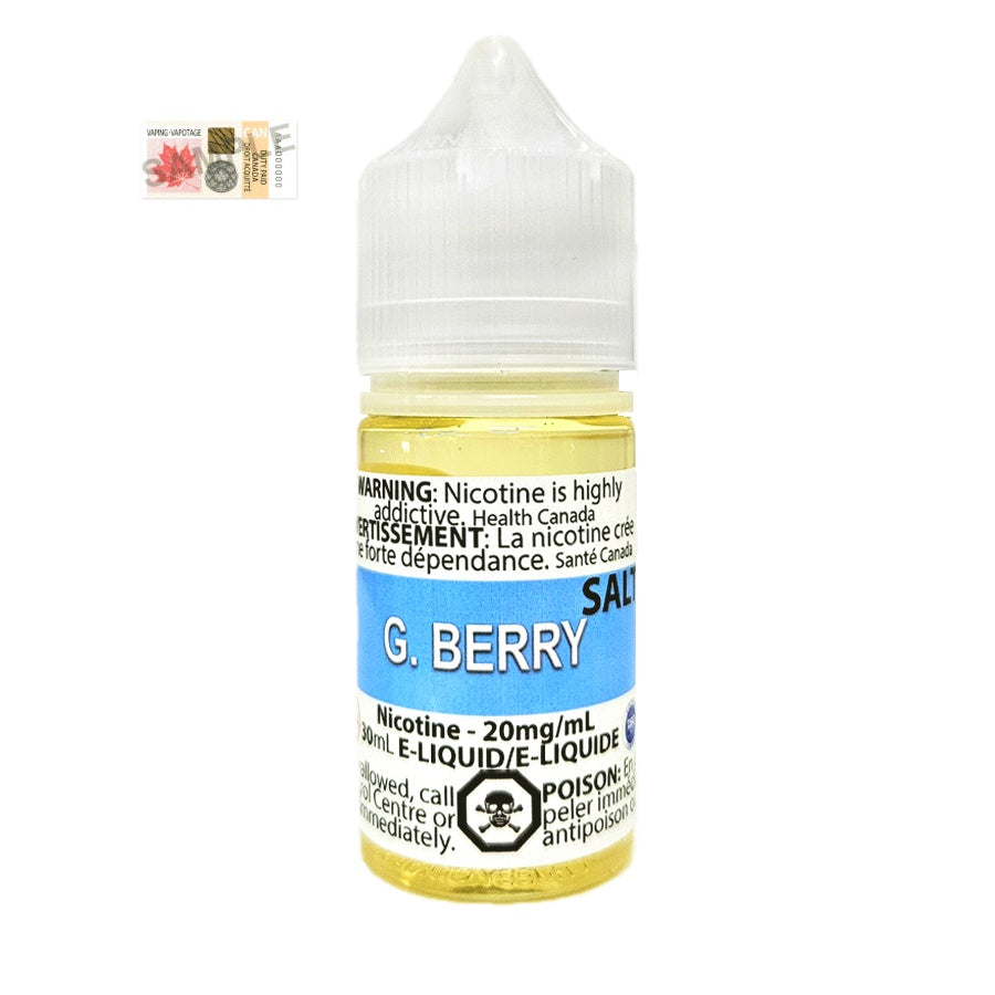 G. Berry eLiquid | Salt Nic Ejuice TheraVape Inc. G. Berry eLiquid | Salt Nic Ejuice TheraVape Inc.