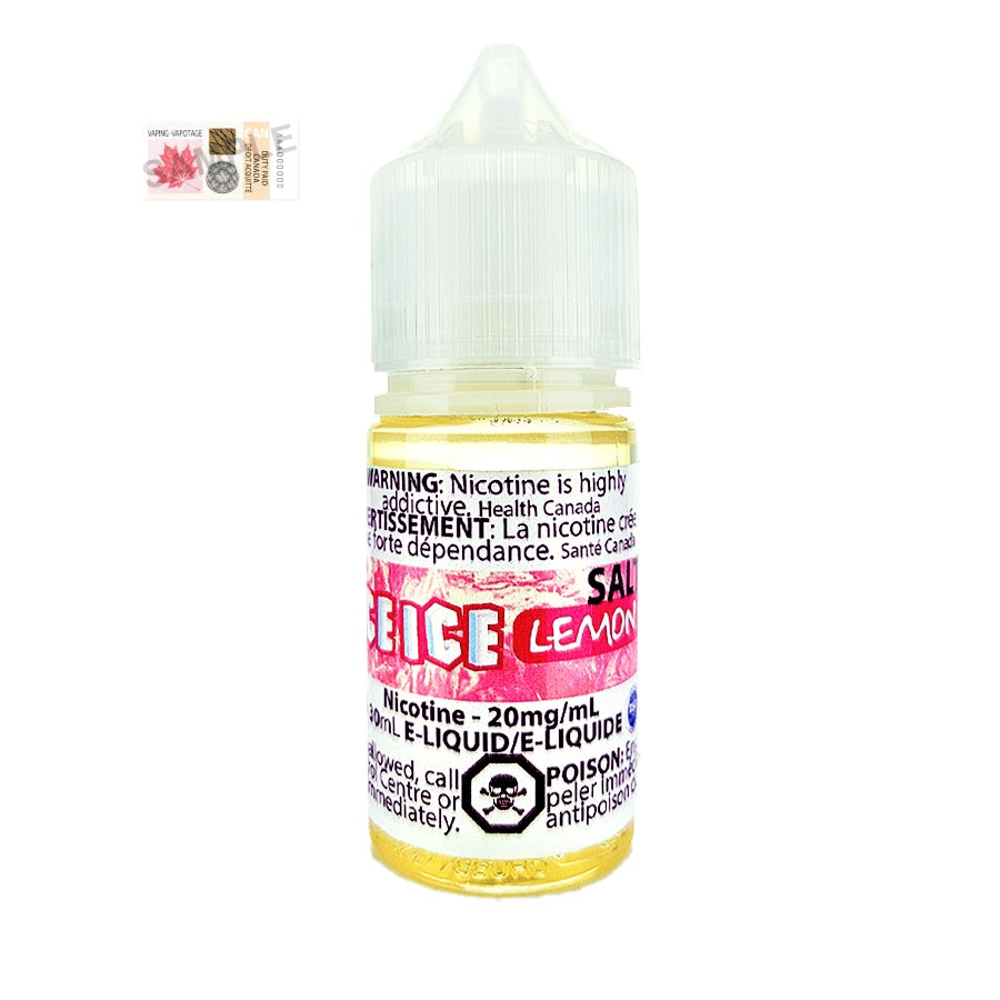 Ice Ice Lemon eJuice | Salt Nic Eliquid TheraVape Inc. Ice Ice Lemon eJuice | Salt Nic Eliquid TheraVape Inc.