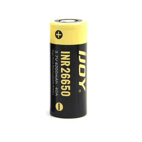 iJoy 26650 - 40A 4200mAh - 26650 Battery - Flat Top