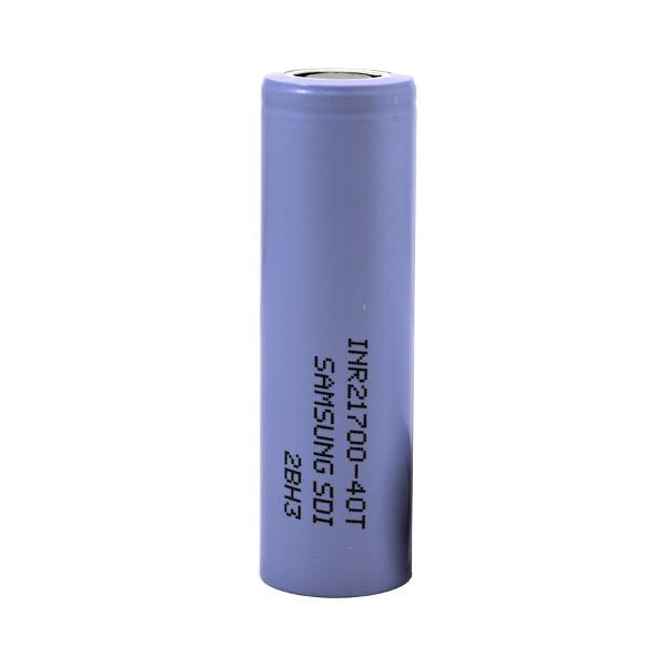 Samsung 40T - 3.7V 30A 4000mAh - 21700 Battery - Flat Top