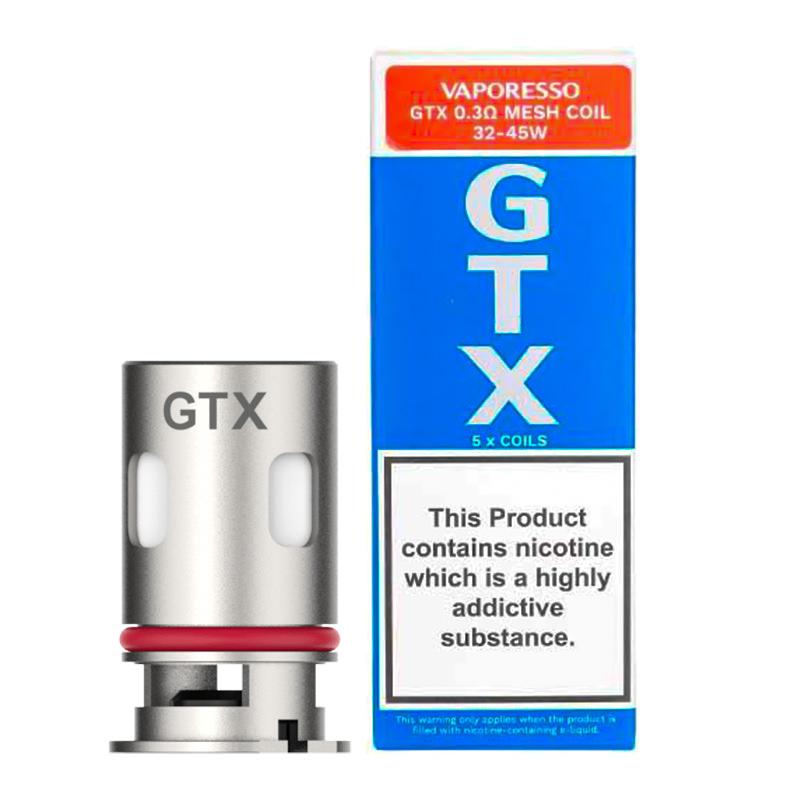 Vaporesso GTX Coils - 5 Pack | Theravape Vape Shop Canada TheraVape Inc. Vaporesso GTX Coils - 5 Pack | Theravape Vape Shop Canada TheraVape Inc.