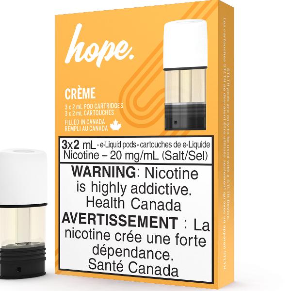 Hope Creme Stlth pods winnipeg
