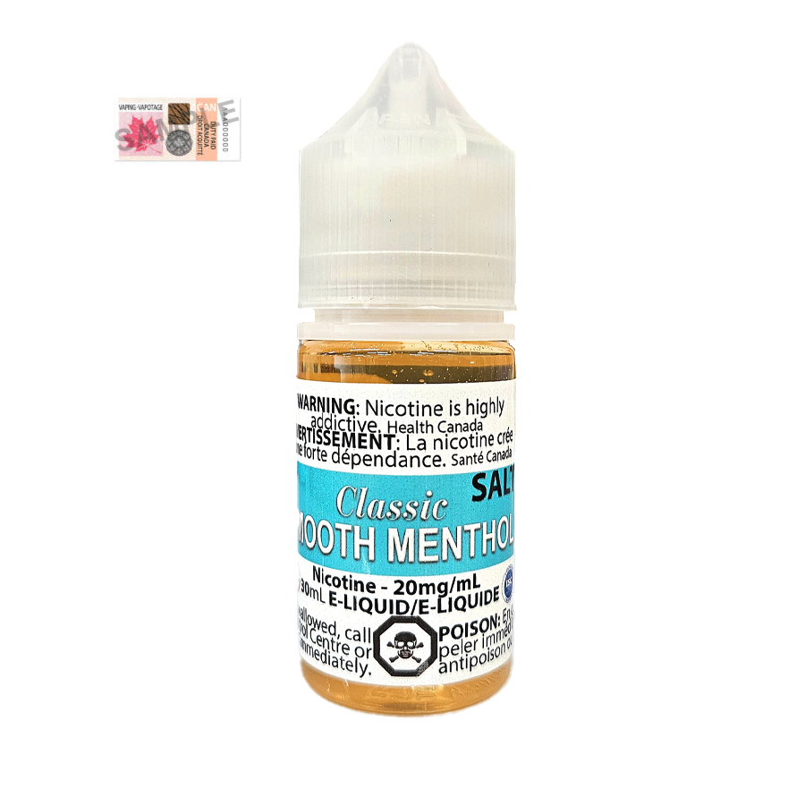 Classic Smooth Menthol eLiquid | Salt Nic Ejuice