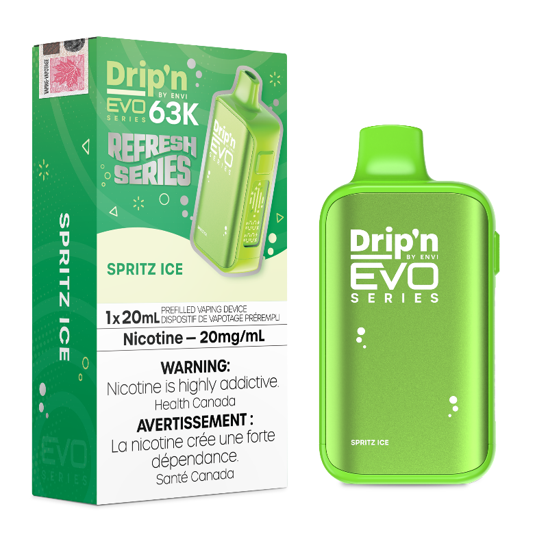 Spritz ice dripn 63k evo canada refresh near me