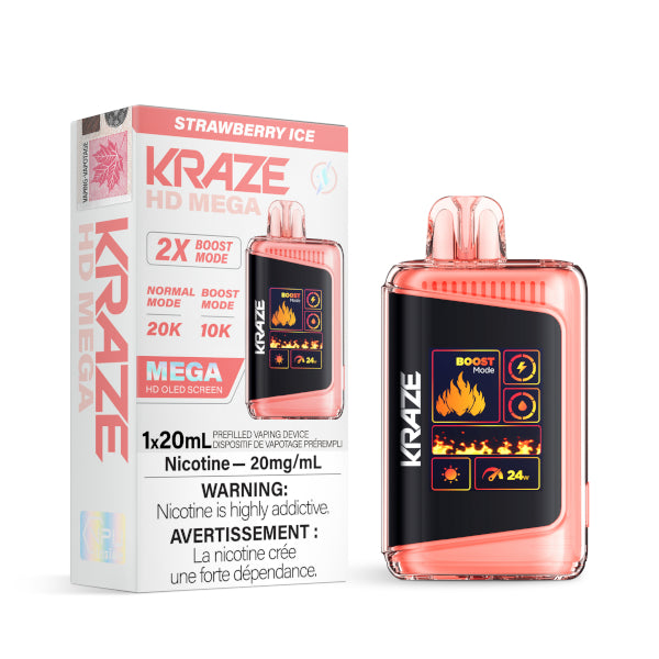 Strawberry Ice Kraze Mega Canada