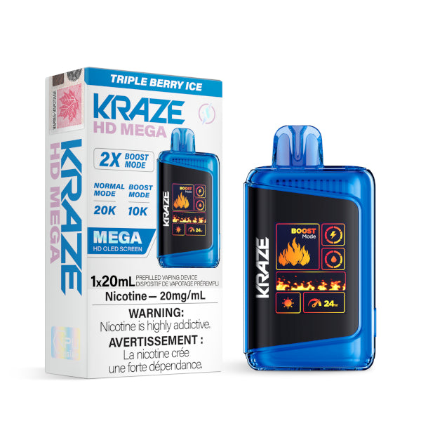 Triple Berry Ice Kraze disposable Near Me