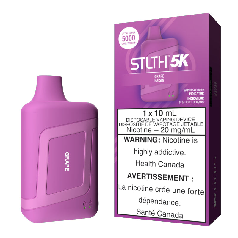 Disposable - STLTH 5K Disposable Vape - Grape