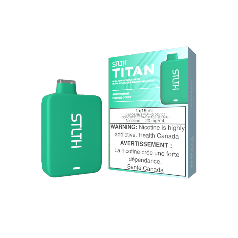 Disposable - STLTH Titan Disposable Vape - Smooth Mint