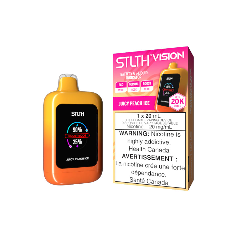 Juicy Peach Ice Stlth Vision Disposable Near Me