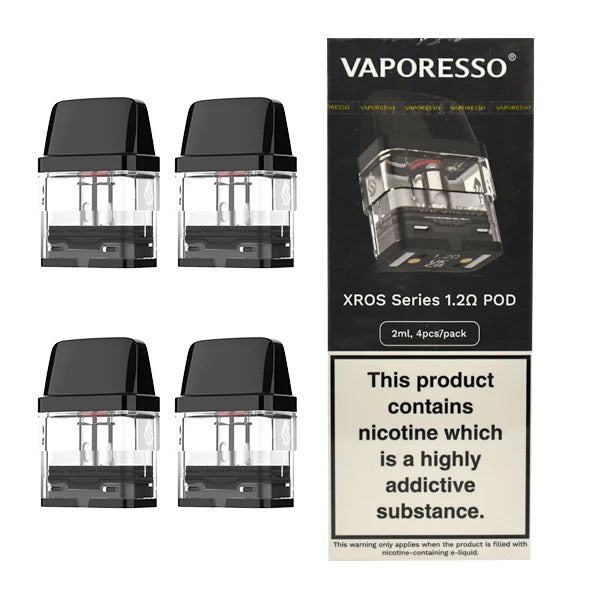 how much is elf bar vape VAPORESSO XROS Refillable Replacement Pods (Pack of 4)