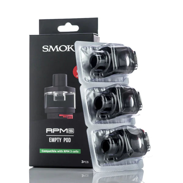 elf bar vape uk Smok RPM Lite Empty Replacement Pods - 3 Pack main image 1