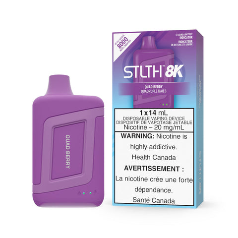 QUAD BERRY Stlth 8K disposable Canada