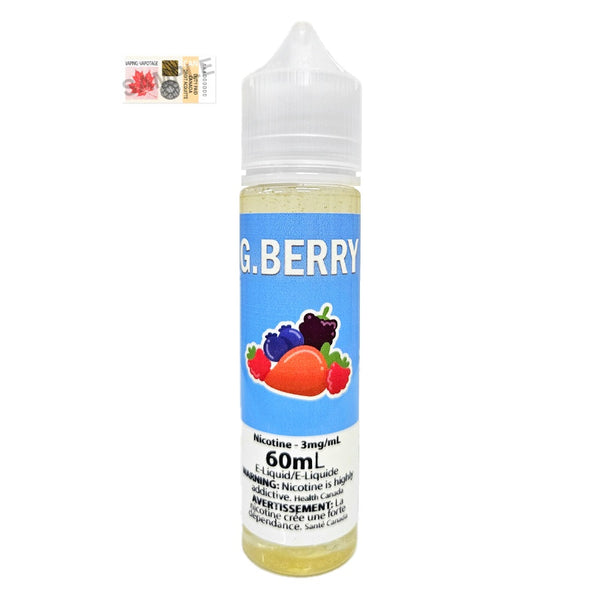 G. Berry eLiquid | Theravape Vapor Shop Canada TheraVape Inc. G. Berry eLiquid | Theravape Vapor Shop Canada TheraVape Inc.