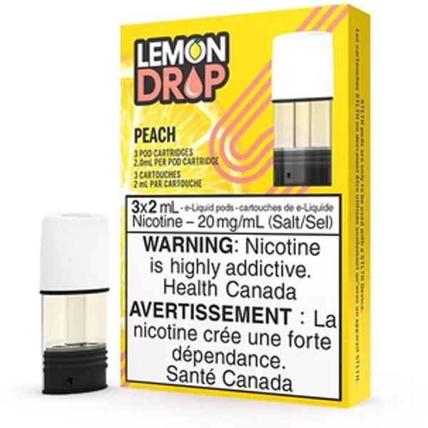 Peach Lemon Drop Stlth pods canada